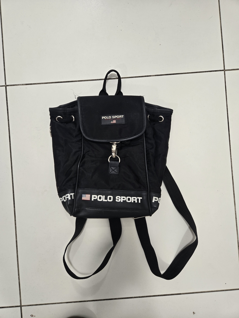 Polo by Ralph Lauren Black Backpack - Men's Casual Daypack